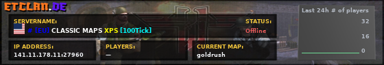 # [EU] CLASSIC MAPS XPS [100Tick]