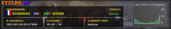 BEGINNERS WOOD&WETI SERVER