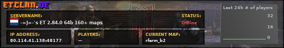 -=J=-'s ET 2.84.0 64b 160+ maps