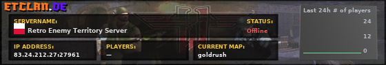 Retro Enemy Territory Server