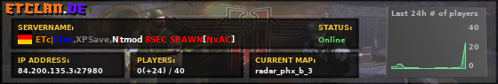 ETc|Clan,XPSave,N!tmod 8SEC SPAWN[NxAC]