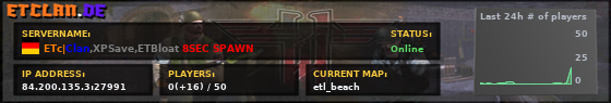 ETc|Clan,XPSave,ETBloat 8SEC SPAWN